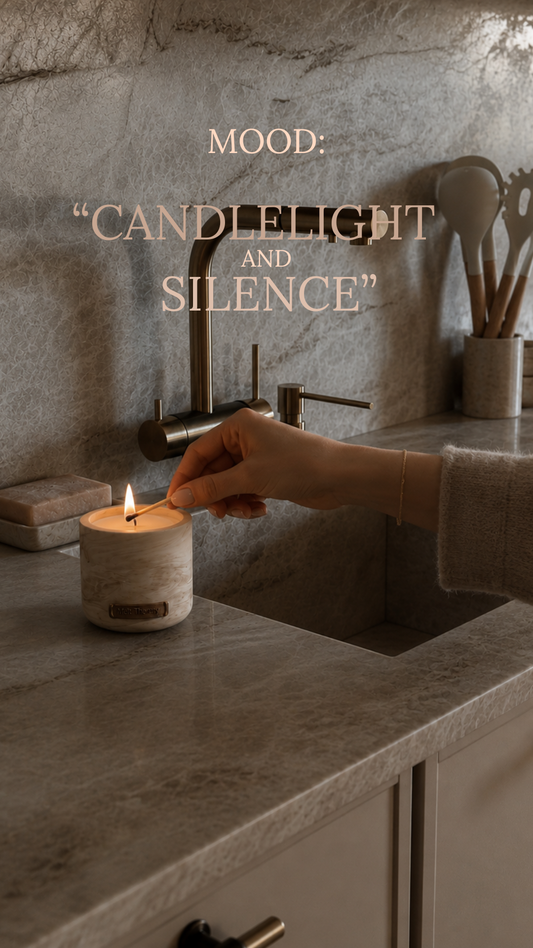 FAILTE – Black Amber & Lavender Luxury Candle