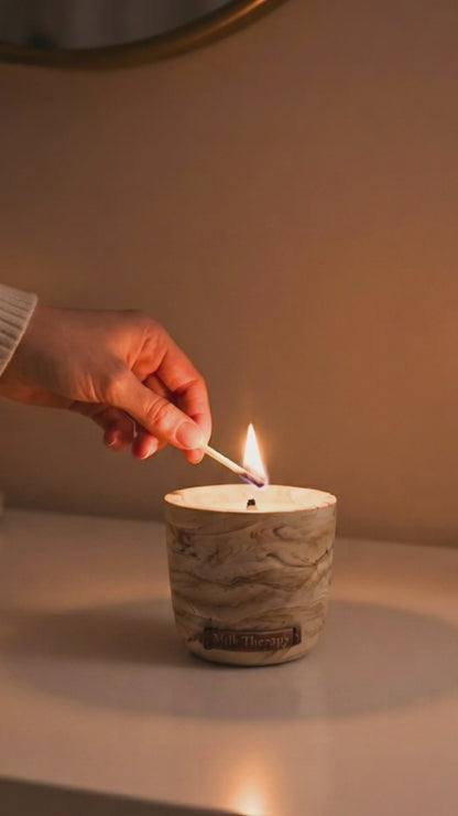 Ciúnas – Tonka Bean, Eucalyptus & Citrus Luxury Candle