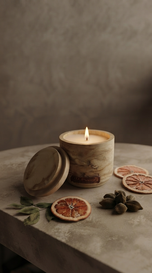 ÚR luxury scented candle in stone vessel – natural coconut rapeseed wax | Melt Therapy
ÚR luxury scented candle – hand-poured in Cork, natural wax | Melt Therapy
ÚR candle close-up – sustainable refillable stone vessel | Melt Therapy
ÚR Melt Therapy candle – premium wellness home fragrance | Melt Therapy